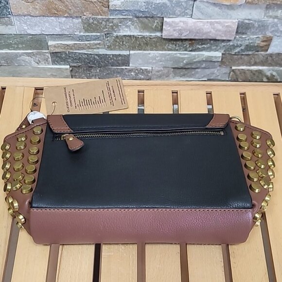 Clever Carriage Company Gold Stud Crossbody Bags - Picture 4 of 8